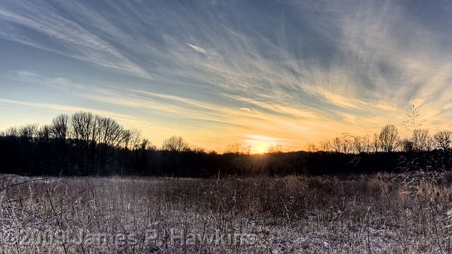 slides/CX011209_Tatum.jpg bob newhart cars firebird hawkins HDRI Jim Hawkins liberty trip newhart Winter Sunset at Tatum Park, Middletown, NJ